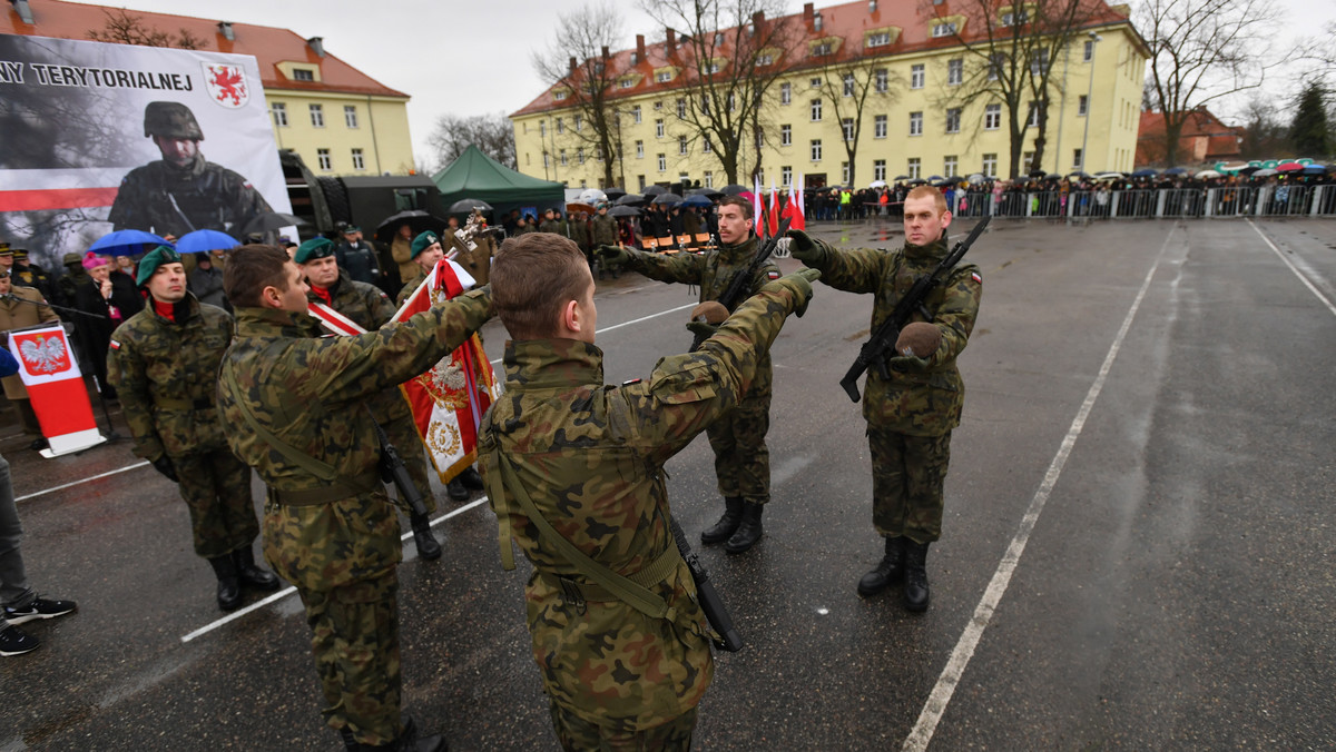 Szczecin: pierwsza przysięga w 14. Zachodniopomorskiej Brygadzie Obrony Terytorialnej