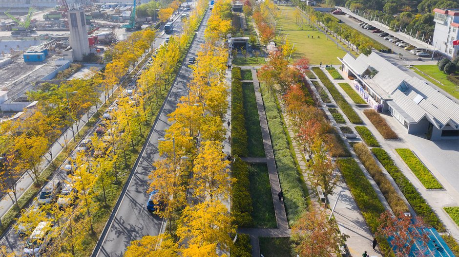 Lotnisko zmieniło się w park linearny o długości niemal 2 kilometrów