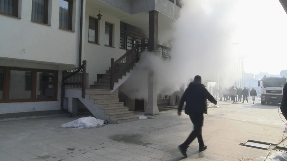 Ugašen požar na objektu Islamske zajednice u Novom Pazaru