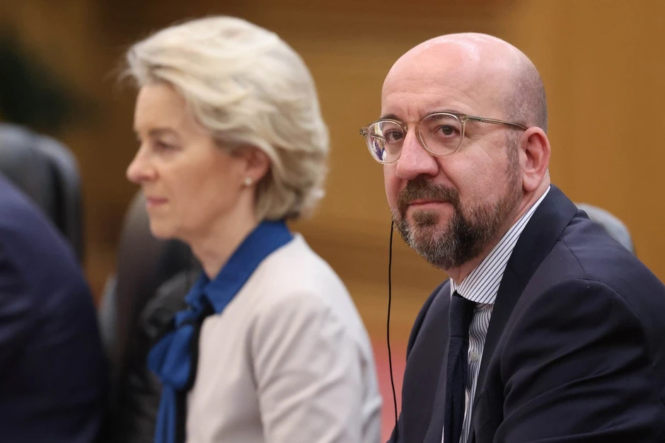 Ursula fon der Lajen i Šarl MIšel