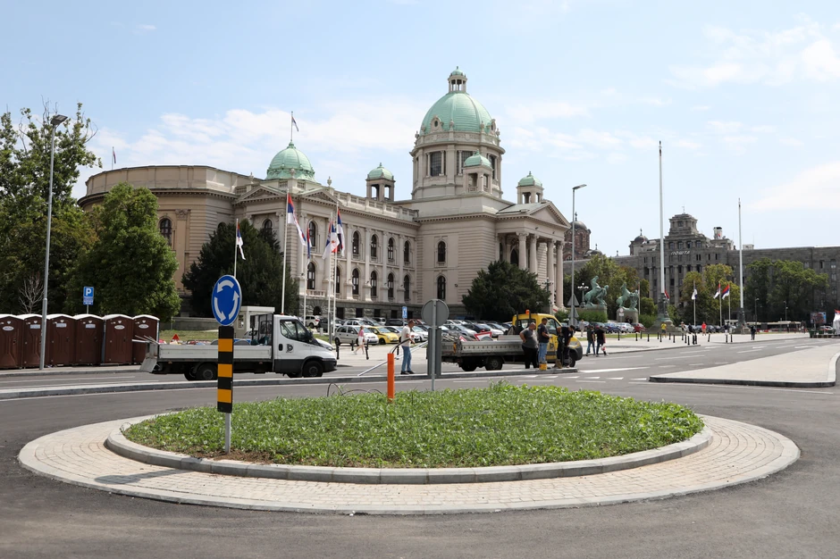 Kružni tok kod Narodne Skupštine