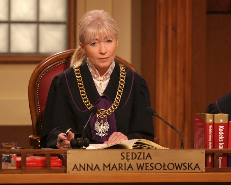 Sędzia Anna Maria Wesołowska. Fot. Paweł Stępniewski/Newspix.pl