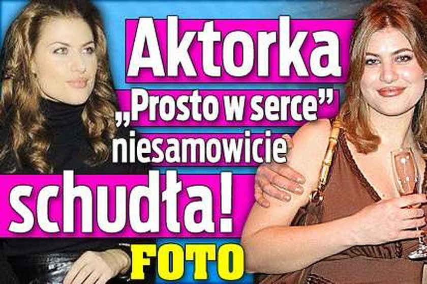 Aktorka "Prosto w serce" niesamowicie schudła! FOTO