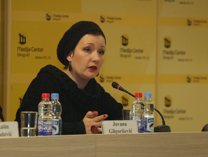 Jovana Gligorijević, novinarka nedeljnika "Vreme"