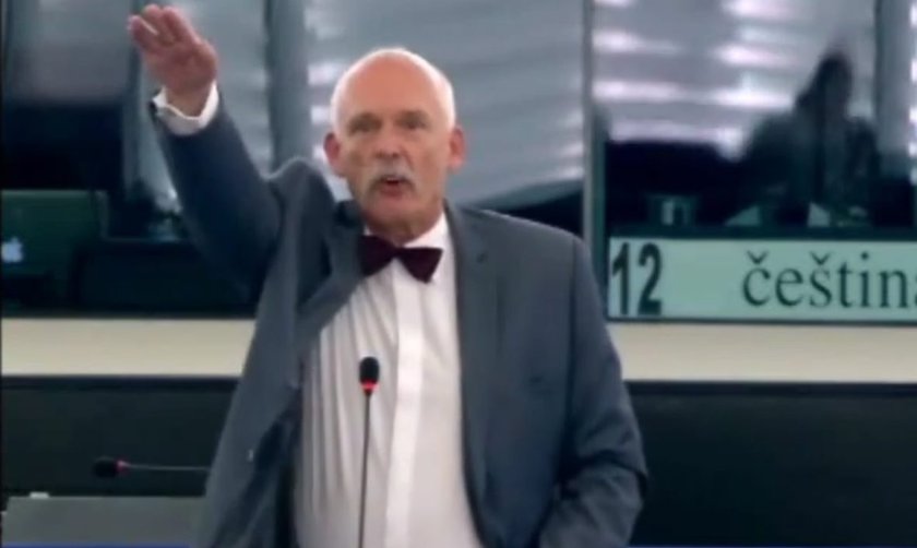 Janusz Korwin-Mikke znów szokuje