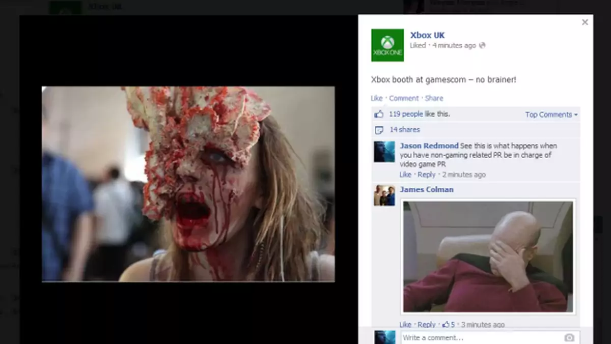 Social media trudna media, czyli reklama The Last of Us na FB Microsoftu