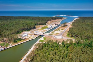 Nadużycia finansowe przy budowie drogi wodnej przez Mierzeję Wiślaną. W sprawie już działa prokuratura