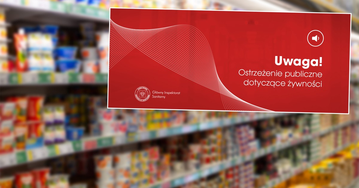 Nowe ostrzeżenie GIS. Możliwe zanieczyszczenie. Sprawdź, czy masz w domu te produkty