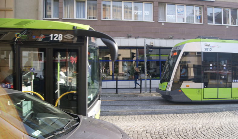 Autobus i tramwaj w Olsztynie
