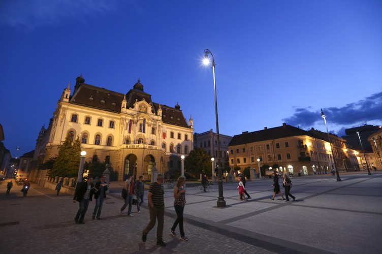 Lublana jest miastem studenckim. Mieszka tu ok. 50 tys. studentów. Na zdjęciu: Uniwersytet w Lublanie
