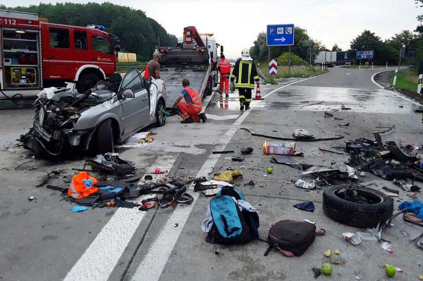 Polacy zginęli w wypadku w Niemczech