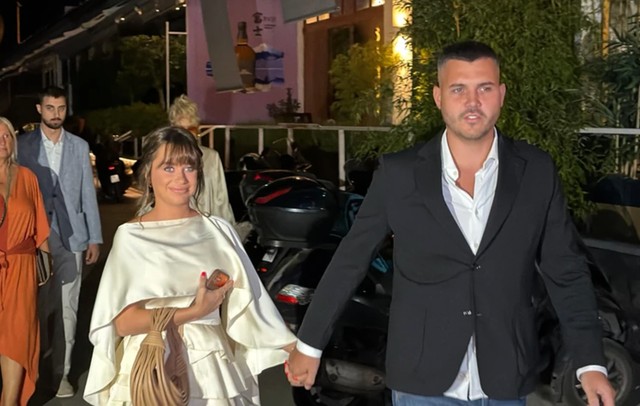 Viktor Živojinović sa partnerkom
