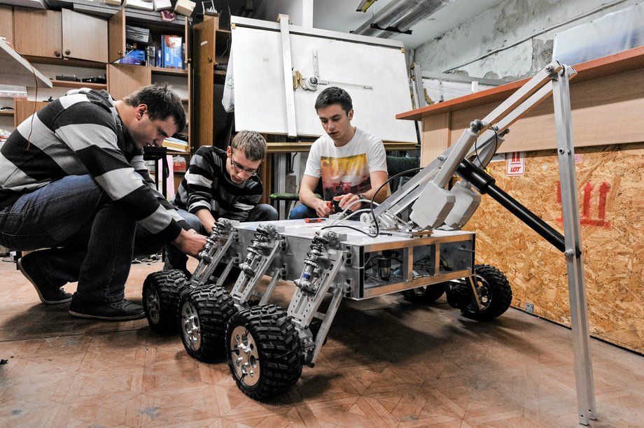 Łazik marsjański Legendary Rover, który weźmie udział w symulacji kosmicznej misji