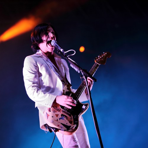 Brian Molko i Placebo podczas koncertu na festiwalu EXIT 2010