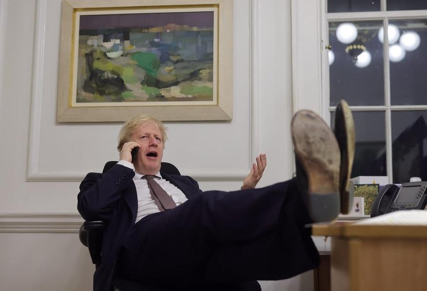 Premier Wielkiej Brytanii Boris Johnson