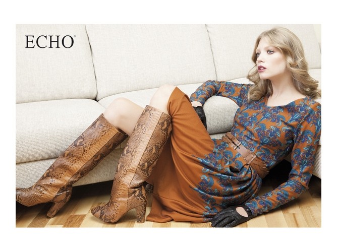 Kolekcja marki Echo na sezon jesień/zima 2011/2012 - zdjęcia z kampanii wizerunkowej.