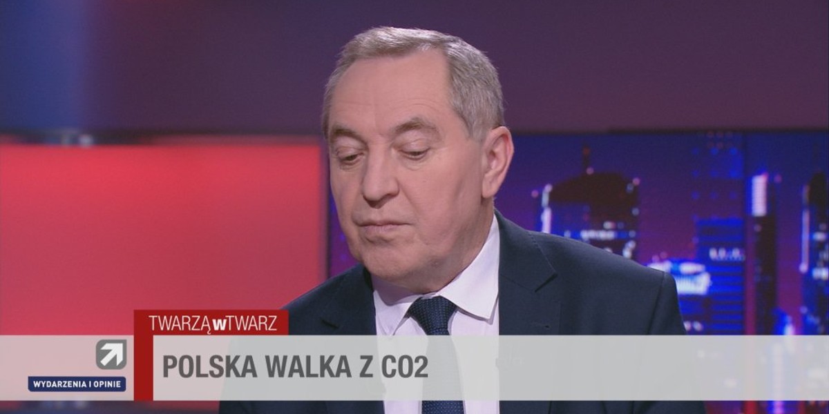 Minister Kowalczyk chwalił w Polsat News redukcję emisji CO2 w Polsce. Wg Eurostatu wcale nie jest tak dobrze