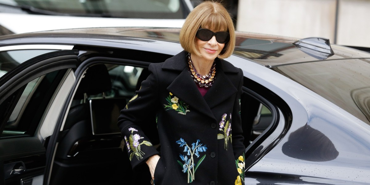 Anna Wintour jest redaktor naczelną magazynu "Vogue" od 1988 roku.