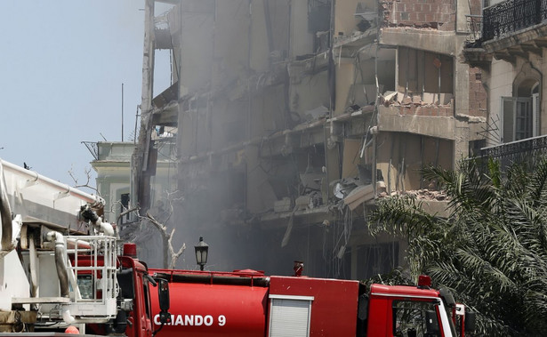 Eksplozja w hotelu w Hawanie