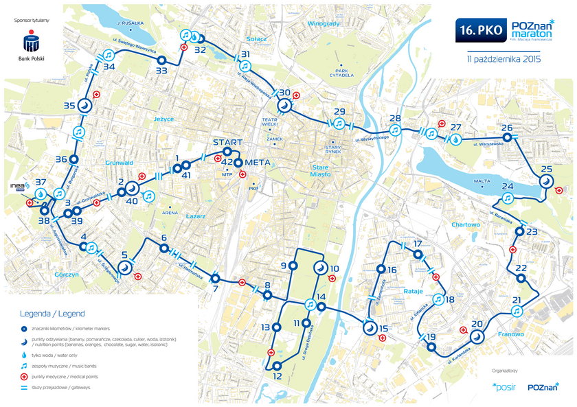 16. Poznań Maraton spowoduje spore utrudnienia w ruchu