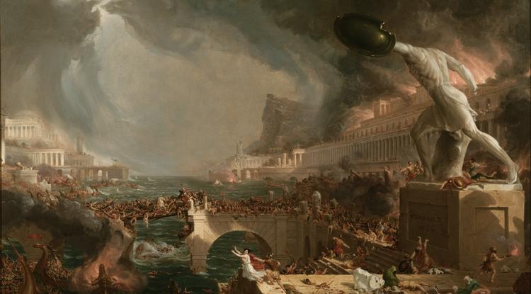 Thomas Cole - The Course of Empire: Destruction  