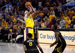 Anthony Davis liderem Lakers w pierwszego meczu przeciwko Warriors