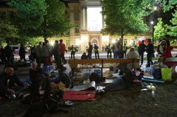 Budka oburzony zatrzymaniem uczestników czwartkowego protestu przedsiębiorców