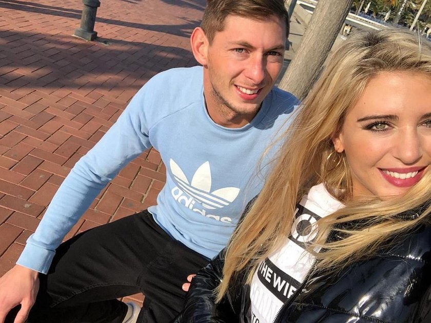 Berenice Schkair i Emiliano Sala 