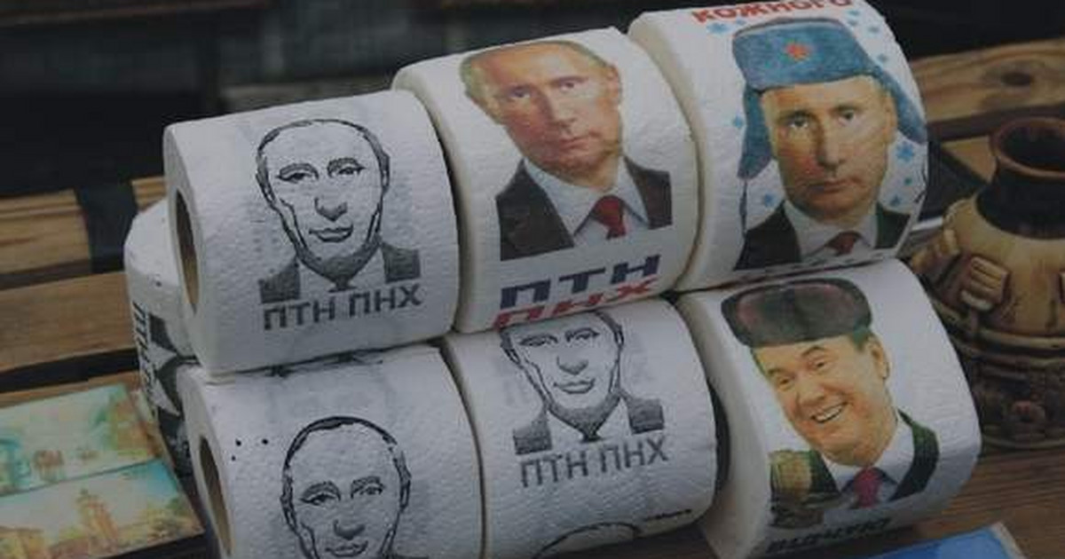 Papier toaletowy i wycieraczki, czyli co Lwów sądzi o Putinie - Wiadomości