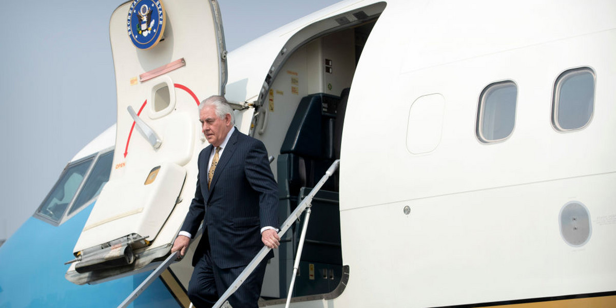 Rex Tillerson to sekretarz stanu USA odpowiedzialny za politykę zagraniczną prezydenta Donalda Trumpa