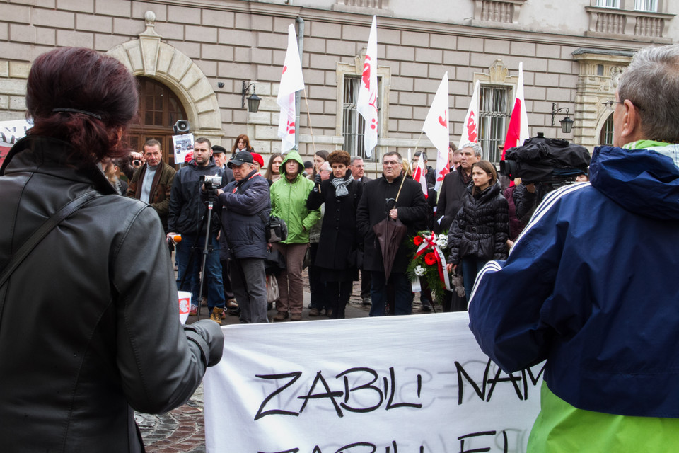 Biało-Czerwony Marsz Pamięci w Krakowie