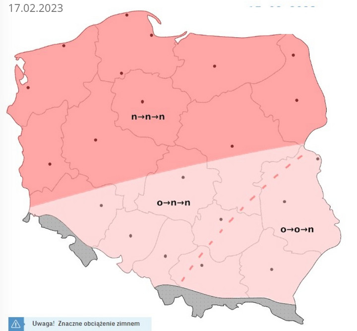 Prognoza biometeorologiczna na 17 lutego