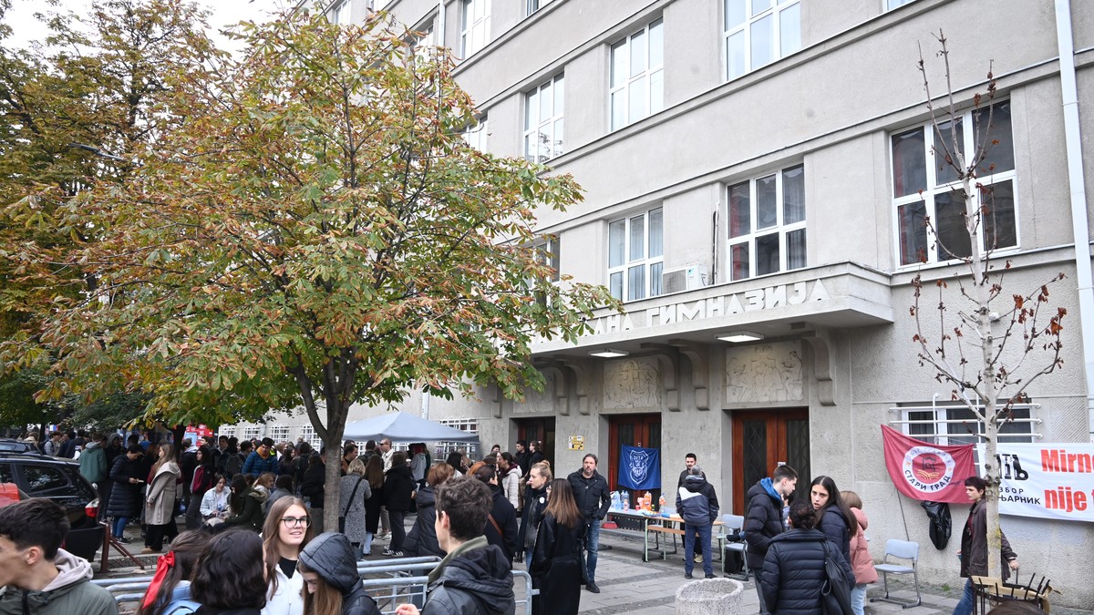 Blokada Pete beogradske gimnazije