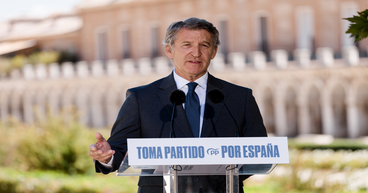 Feijóo difunde video cantando con frase de Ayuso