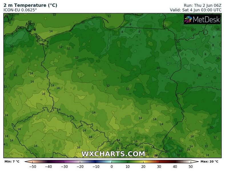 Temperatura będzie umiarkowana