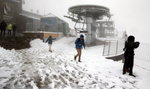 Atak śnieżyc na Podhalu. Drogi sparaliżowane