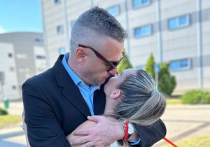 Aleksandar Požgaj sa ženom