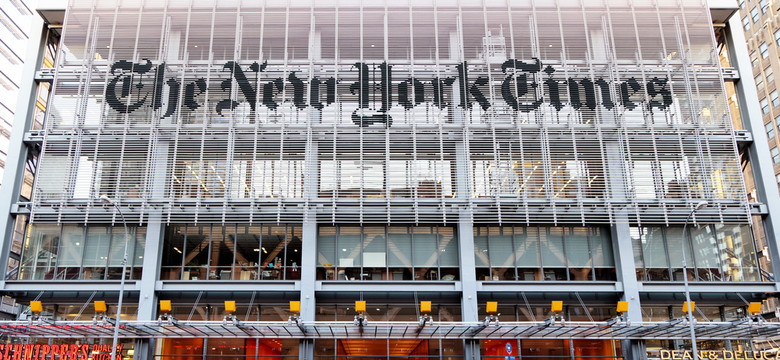 Szturm na budynek New York Timesa. Do siedziby wdarli się demonstranci