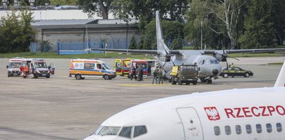 Ranni z wypadku Chorwacji są już w Polsce. Wojskowa Casa wylądowała w Warszawie