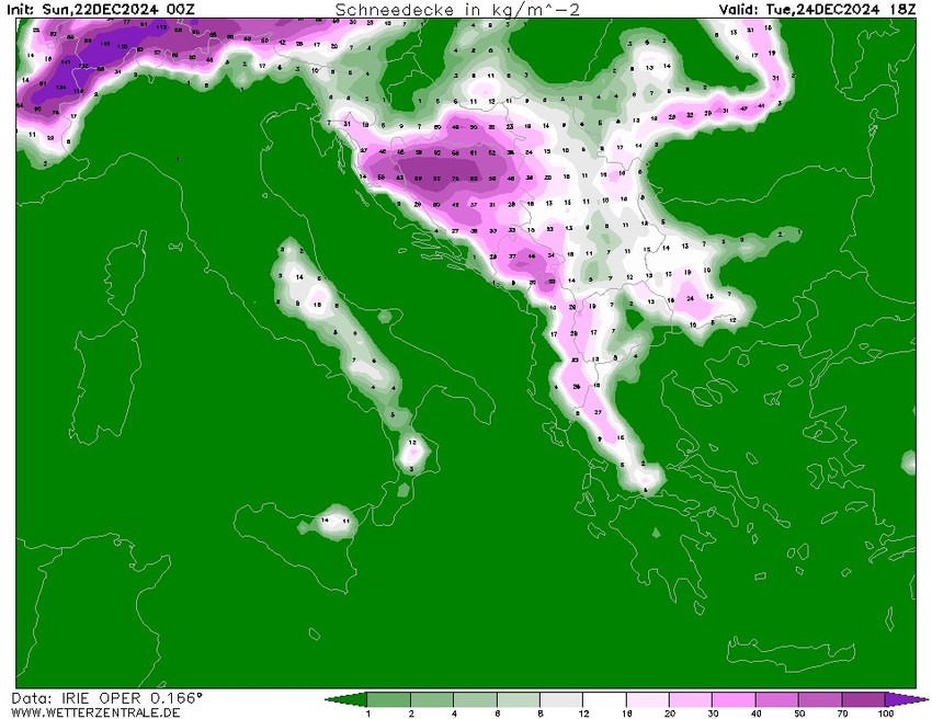 Visina snežnog pokrivača
