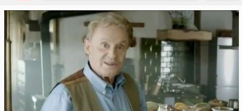 Daniel Olbrychski w reklamie Biedronki