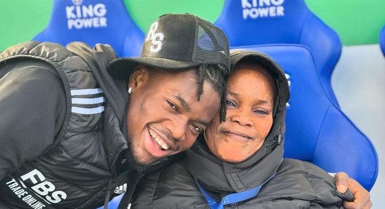 Fatawu Issahaku flies mother to watch him play for Leicester City