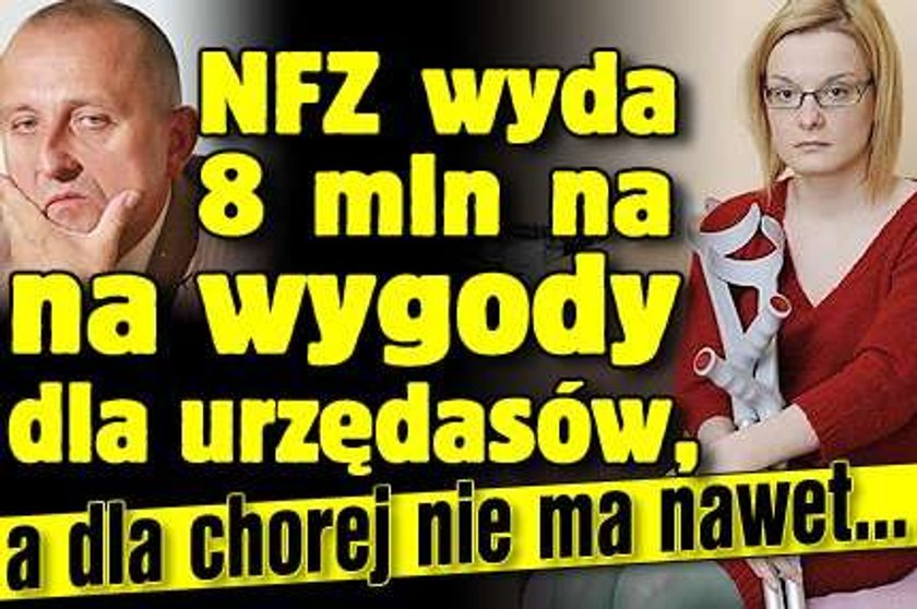 NFZ trwoni 8 mln na wygody! I odbiera tej kobiecie nadzieję!