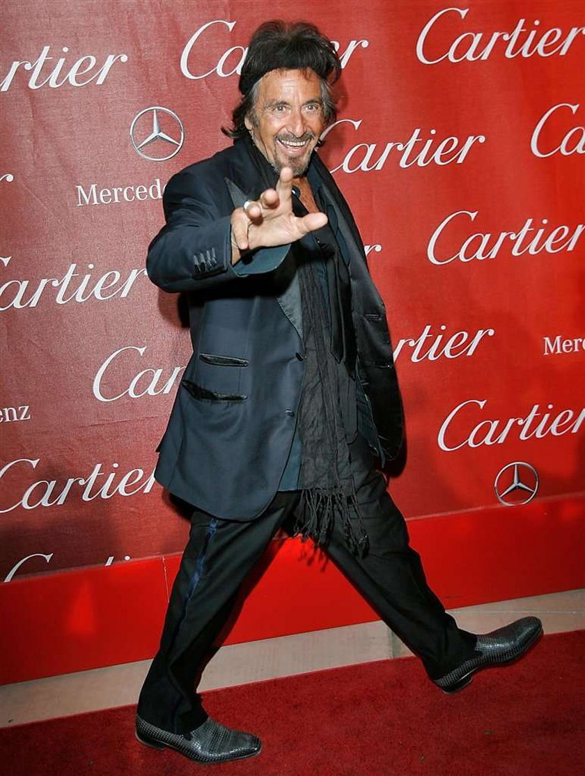 Al Pacino pozdrawia fanów