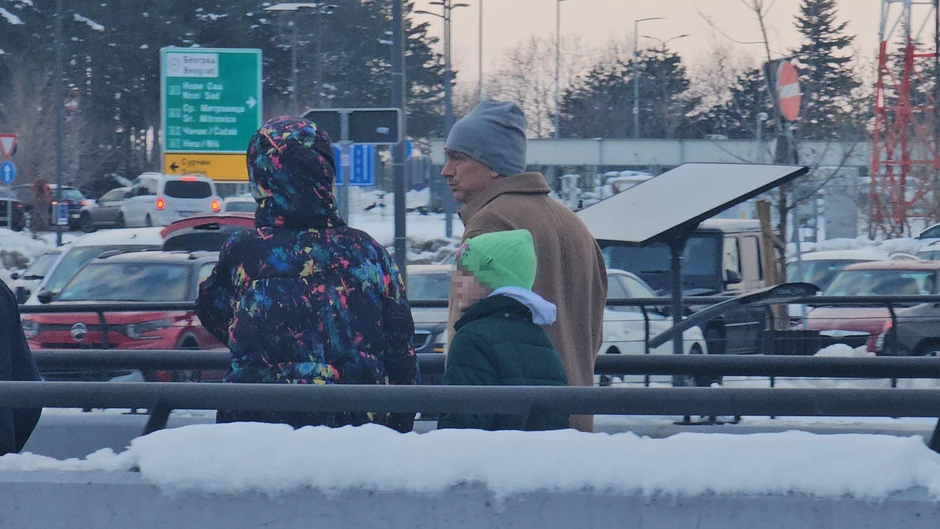 Bane Tomašević sa porodicom