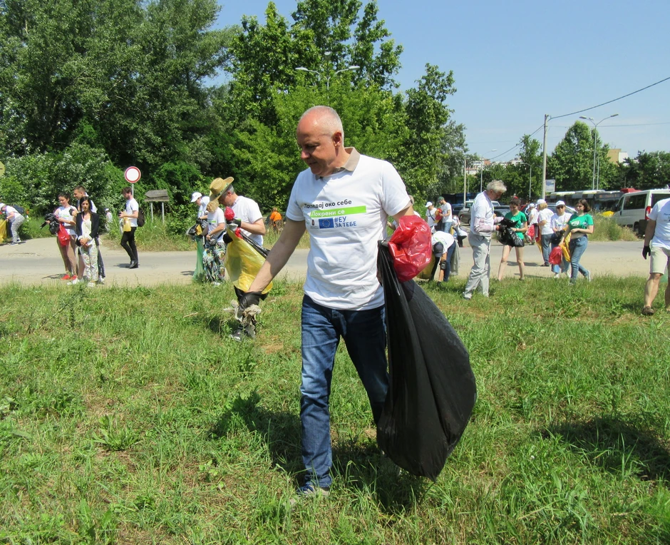 Gradonačelnik u akciji čišćenja