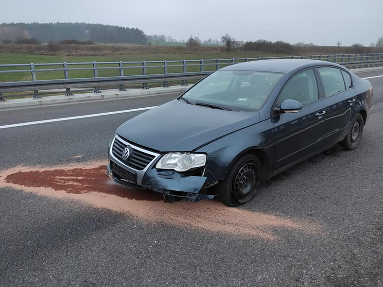 Wypadek śmiertelny na remontowanym odcinku drogi S3