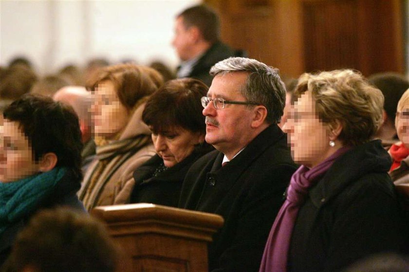 prezydent, Komorowski, żona, pasterka