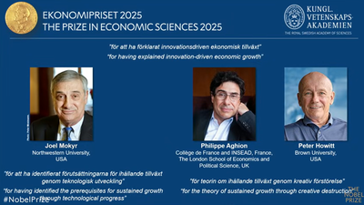 Nagroda Nobla z ekonomii 2025 przyznana. Znamy trzech zwycięzców