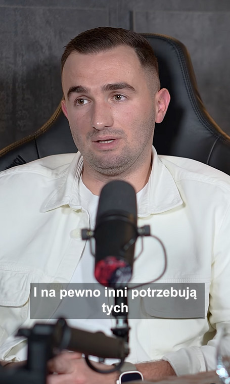 Oskar Wojciechowski u Żurnalisty